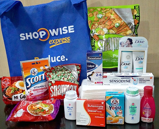 Giveaways from Shopwise Home Wise Mommies event