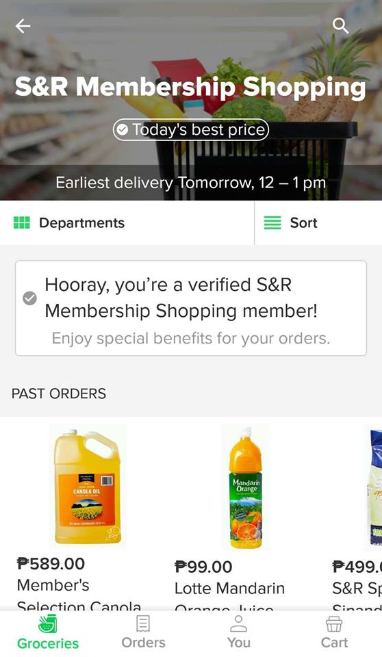 S&R cardholders can enjoy additional benefits when they input their card in the app