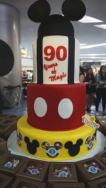 Mickey 90 Years of Magic Cake
