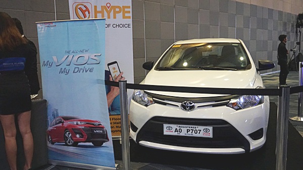 HYPE Fest - Toyota Vios for a lucky attendee