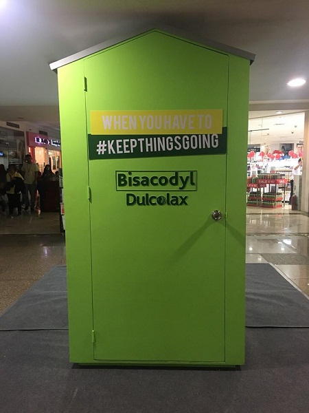 A Bisacodyl Dulcolax activity photolet was set up for 2 days inside Greenbelt 1 in Makati to raise awareness about constipation and how Dulcolax can help give relief. #KeepThingsGoing