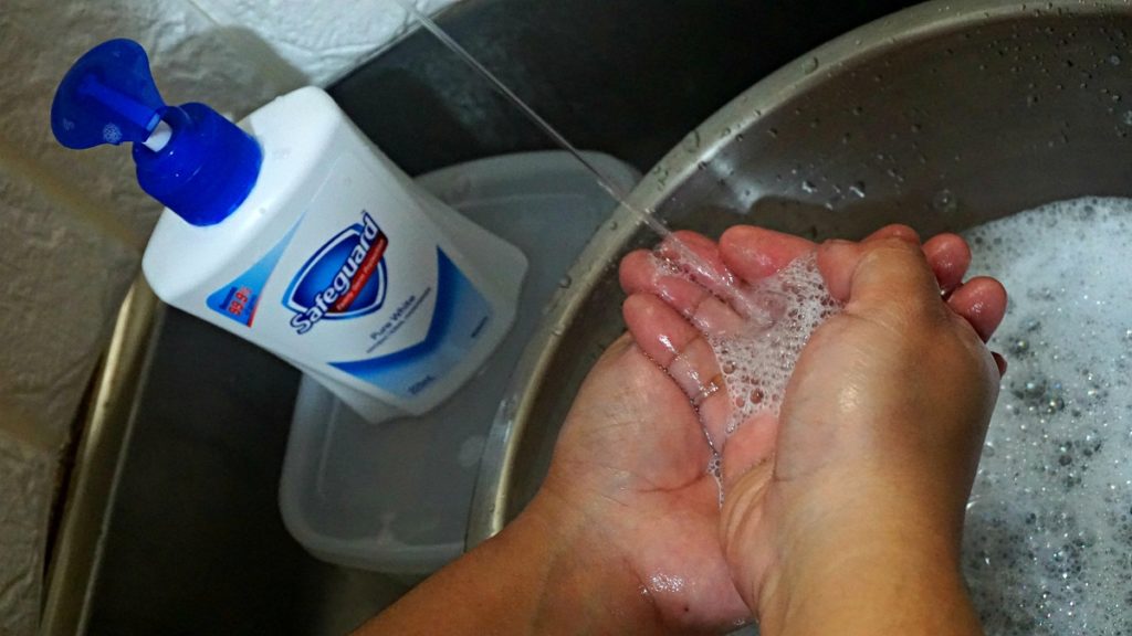 Hand washing can play a major role in helping prevent the transmission of the measles virus. 