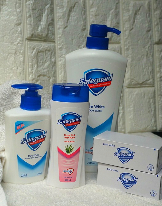 Safeguard products protects the family from disease-causing germs and bacteria