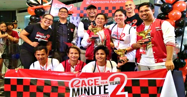 P215,000+ Worth Of Appliances Won In The Robinsons Appliances’ Race to a Minute Year 2