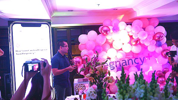 A short segment about pregnancy do's and don'ts for the moms was part of the event.