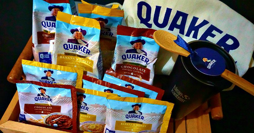 Quaker Oats now comes in even more exciting flavors - Chocolate, Chocolate with Milk, Banana and Honey, and Original with Milk.