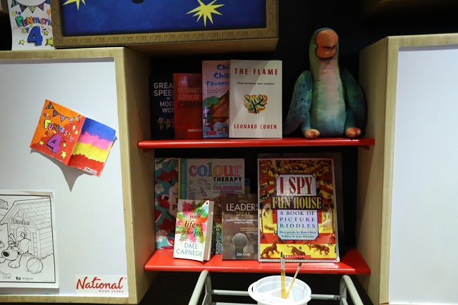 Inside KidZania Manila's National Bookstore and Art Studio