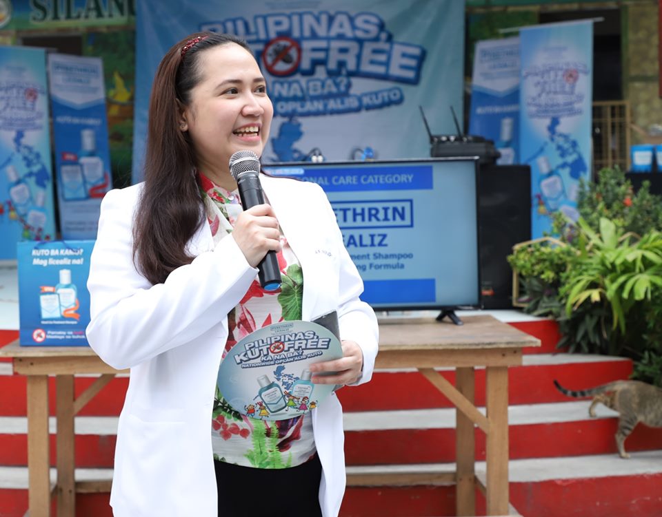 Dermatologist Dr. Ria Valdez led the talk about the proper prevention for head lice infestation and debunked several misconceptions surrounding it. 