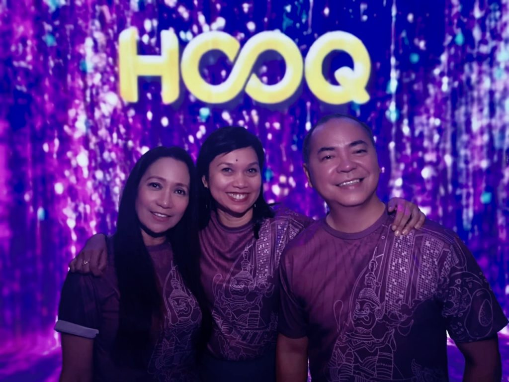 HOOQ Philippines' Milette Rosal, Sheila Paul, and Jeff Remigio
