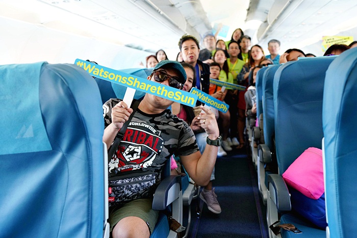 Winners fly to Boracay for Watsons Share The Sun promo