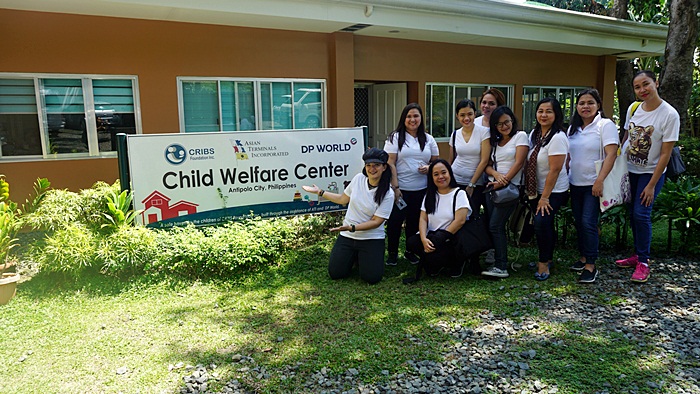 On our first visit to CRIBS Foundation in Antipolo, Rizal