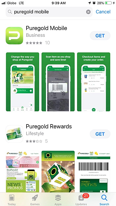 Puregold Mobile App