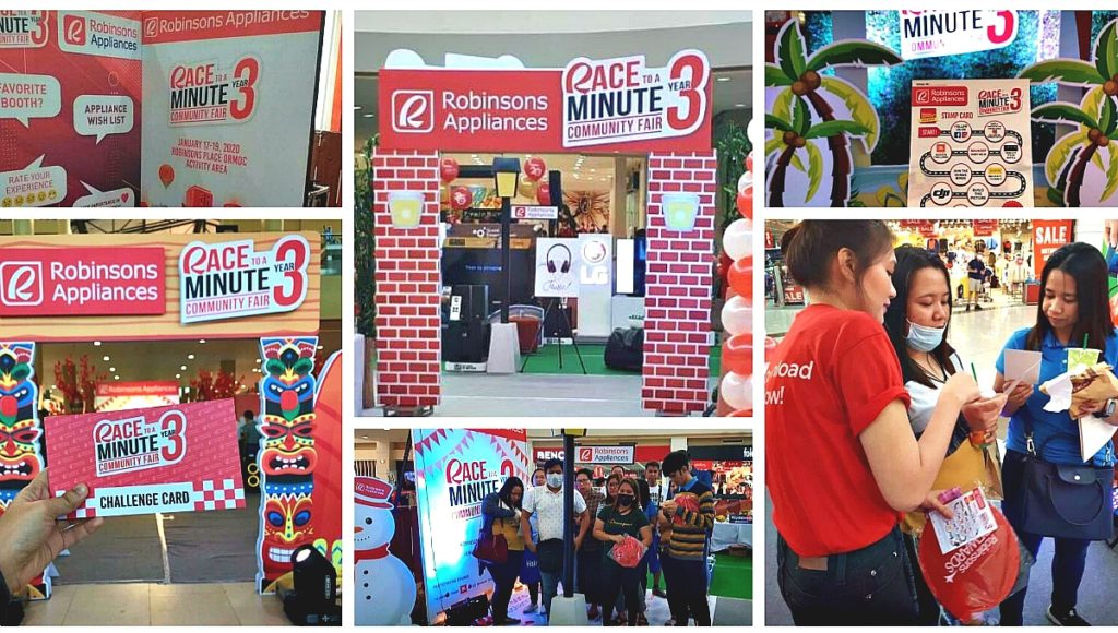 Robinsons Appliances Brings the 60-Second Challenges to Local Communities