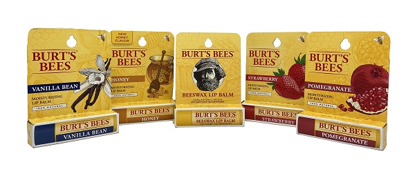 Burt's Bees lipbalms