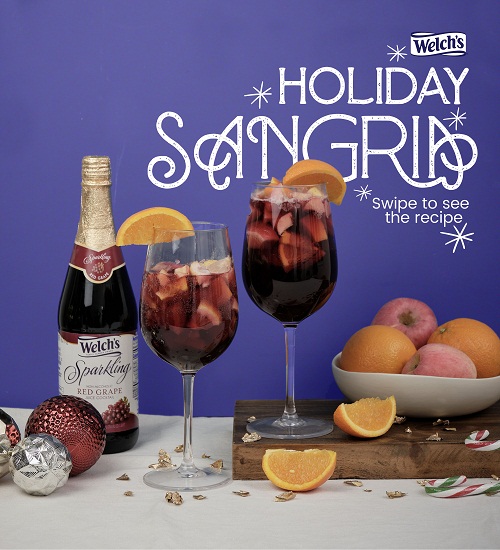 #ShareTheSparkle and celebrate with Welch’s Sparkling Juices