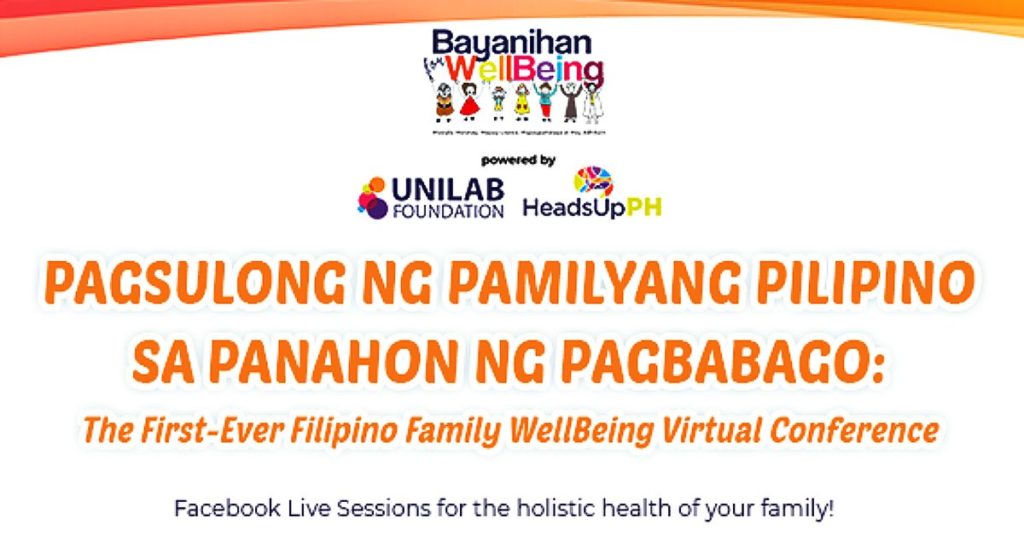 Join The Philippines’ First-ever Filipino Family WellBeing Virtual Conference