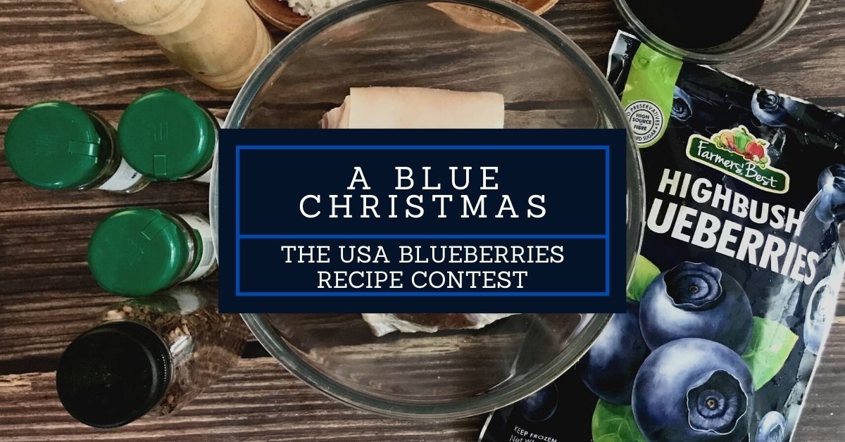 Take The USA Blueberries “A Blue Christmas” Recipe Challenge - check the mechanics below