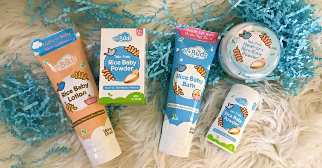 Tiny Buds Rice Collection – Talcum-Free Baby Powder Made From Rice Grains Is One Of A Kind