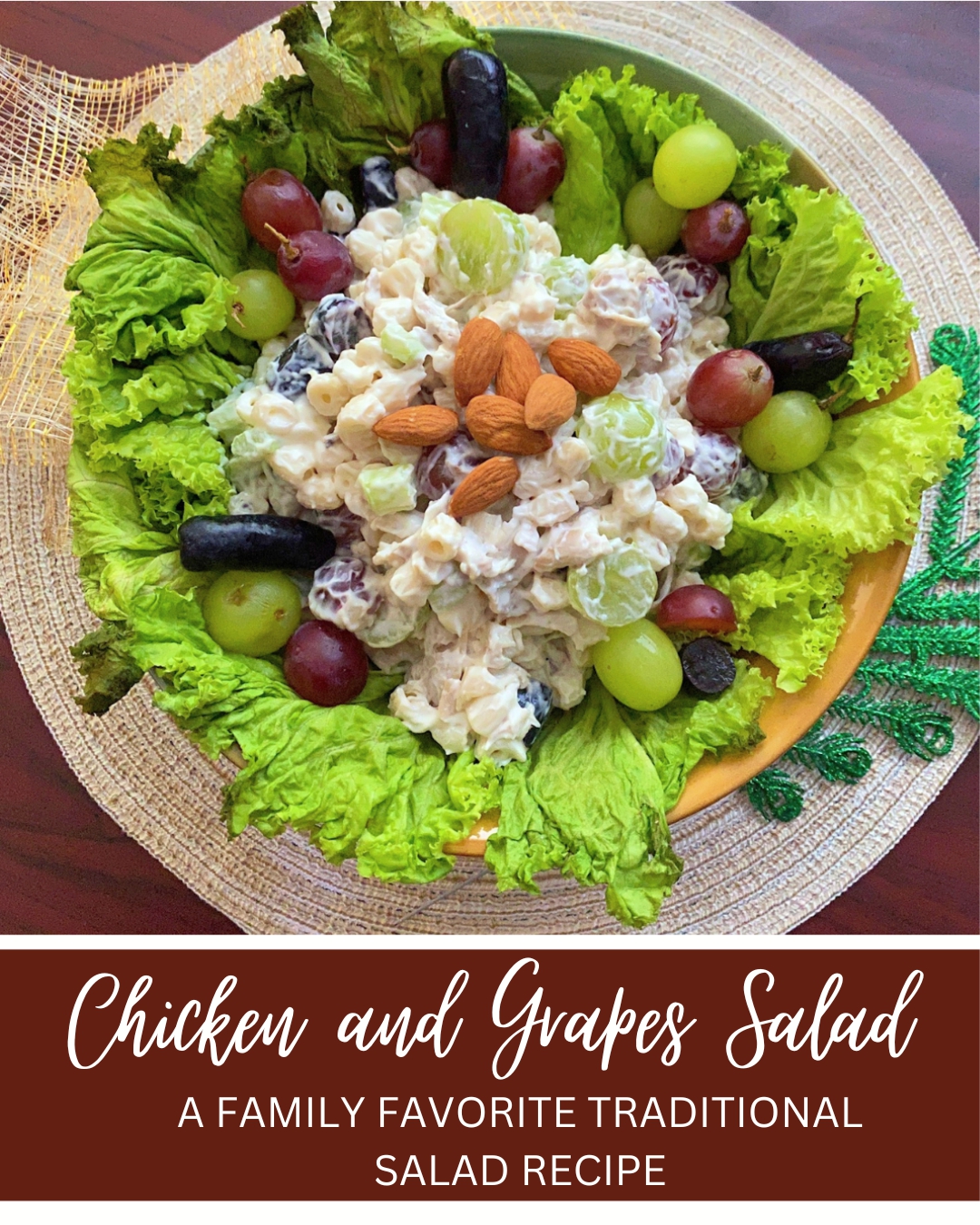 CHICKEN AND GRAPES SALAD RECIPE