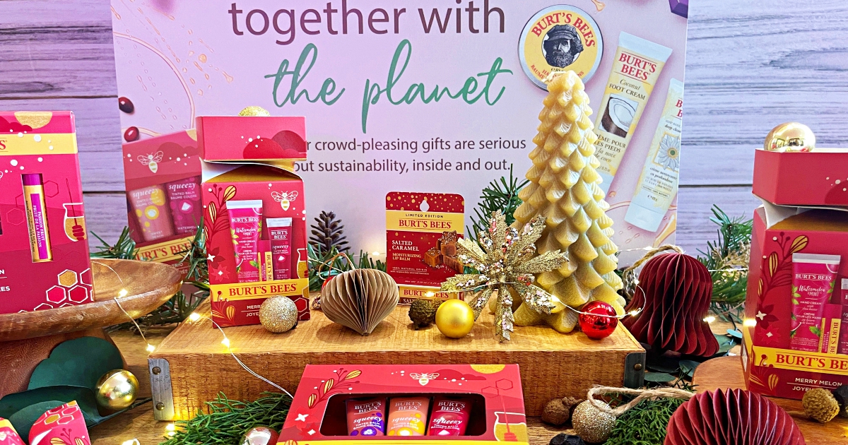 Burt's Bees Sustainable Christmas Gift Ideas during Burt's Bees Holiday Christmas event for media, bloggers and influencers