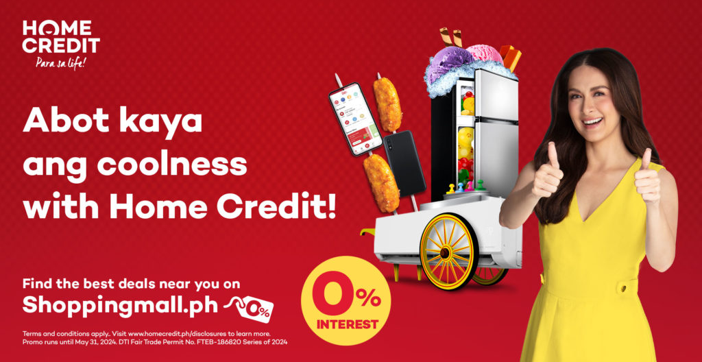 Abot kaya ang coolness with Home Credit’s hottest deals  on appliances, gadgets this summer season