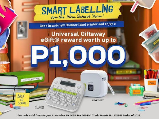 tay Organized and Get Rewards with Brother Philippines’ Smart Labeling Promotion