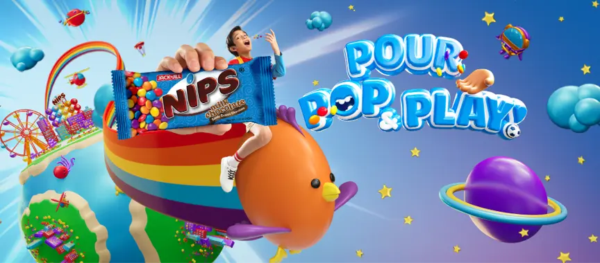 Nips Pour Pop & Play Park Brings Fun and Creativity to Families This August