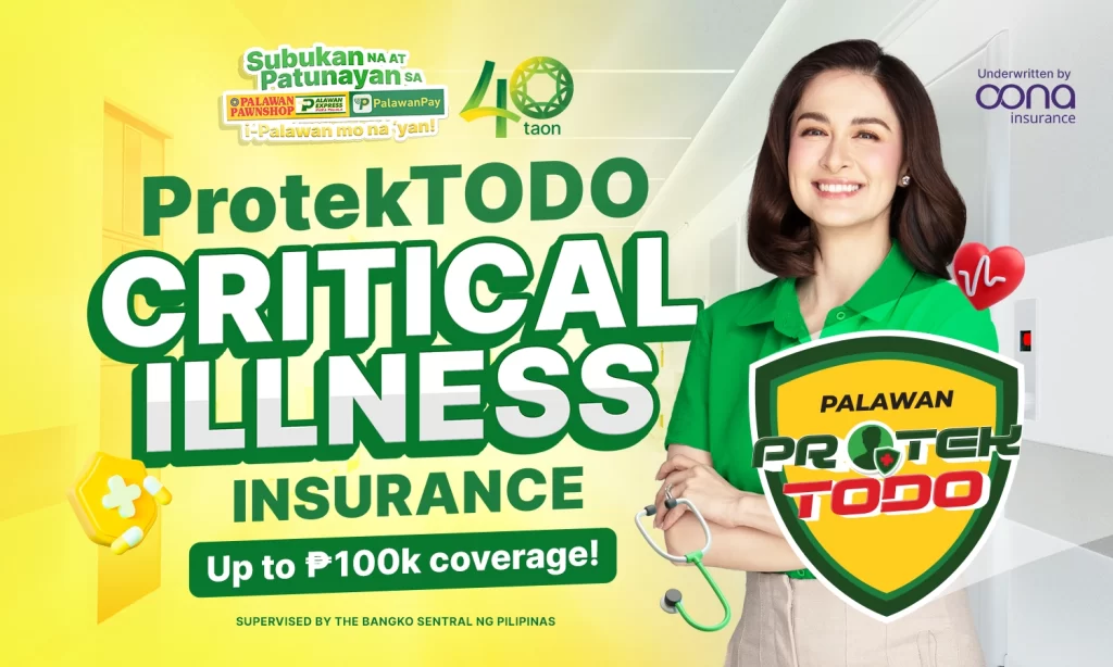 Palawan Group of Companies Launches ProtekTODO, an Affordable Critical Illness Insurance for Filipinos