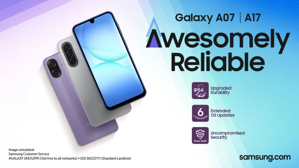 Samsung Launches Galaxy A17 5G/LTE and Galaxy A07: Affordable Phones Packed with AI, Style, and Security