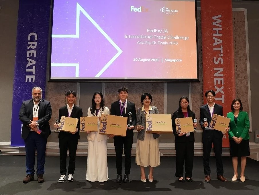 Inspiring the Next Generation of Entrepreneurs: Filipino Student Recognized at the 2025 FedEx/JA International Trade Challenge