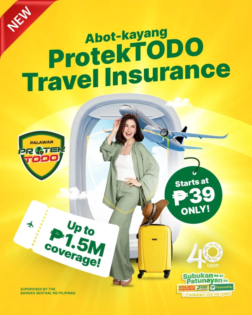 Travel Smart and Worry-Free with Palawan ProtekTODO Travel Insurance
