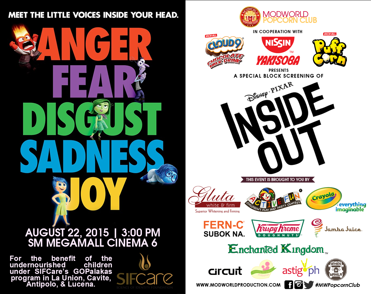 Explore Your Feelings with Disney Pixar’s Inside Out - Mommy Bloggers ...