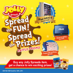 Spread The Fun, Spread The Prizes – Jolly Spreads Raffle Promo