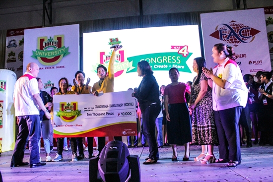 Grand winner of the mocktails (team category) - Lyceum Subic Bay