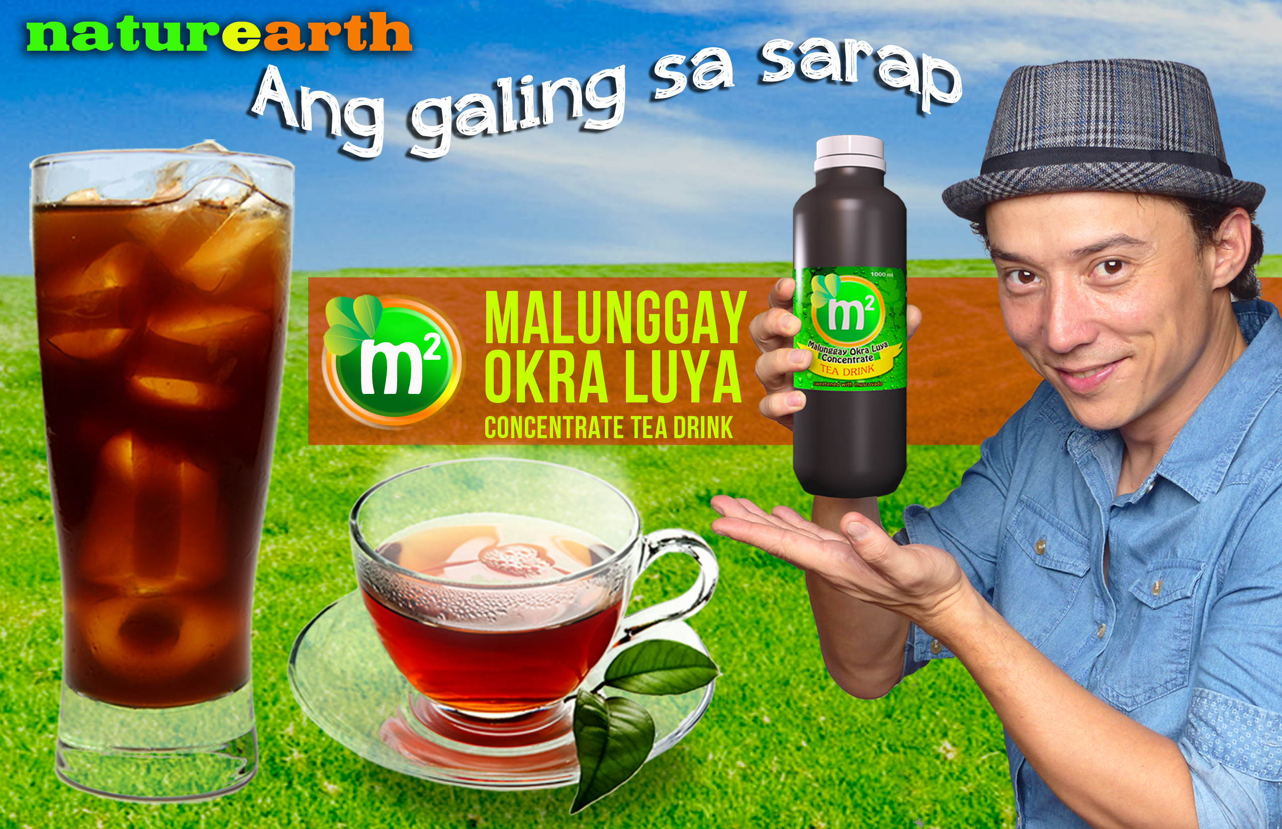 M2 Tea Drink (Malunggay, Okra, Luya Concentrate) – A Refreshing and Yes ...