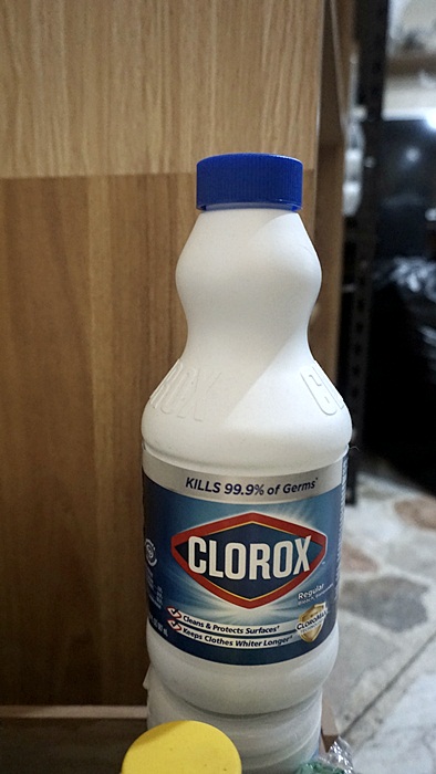Clorox cleans and protects surfaces. It's also keeps clothes whiter longer.