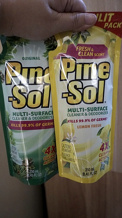 Pine-Sol sulit pack in Original and Lemon Fresh scents