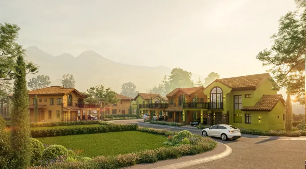 Verdalia in Santo Tomas, Batangas, unfolds across gentle horizons where greenways and mountain views create a setting of calm elegance just before the moment of arrival.